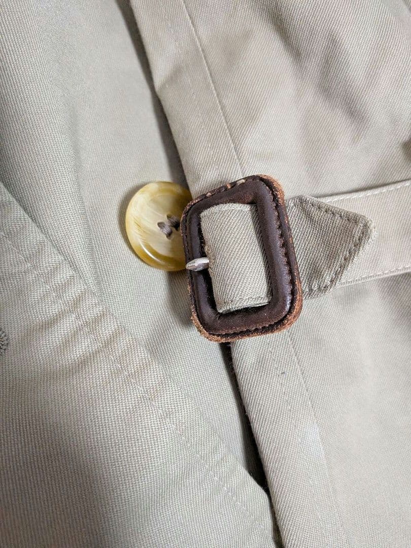 バーバリー　BURBERRY　トレンチコート ノバチェック ベルト付