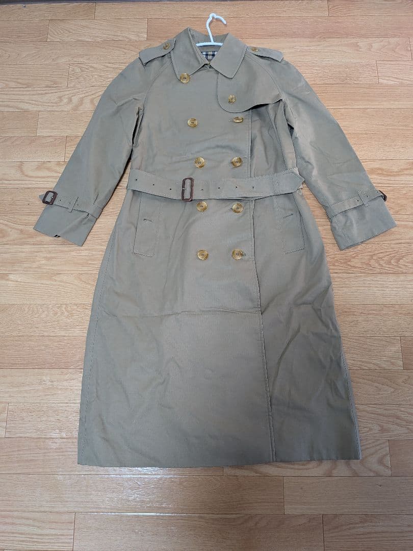 バーバリー　BURBERRY　トレンチコート ノバチェック ベルト付