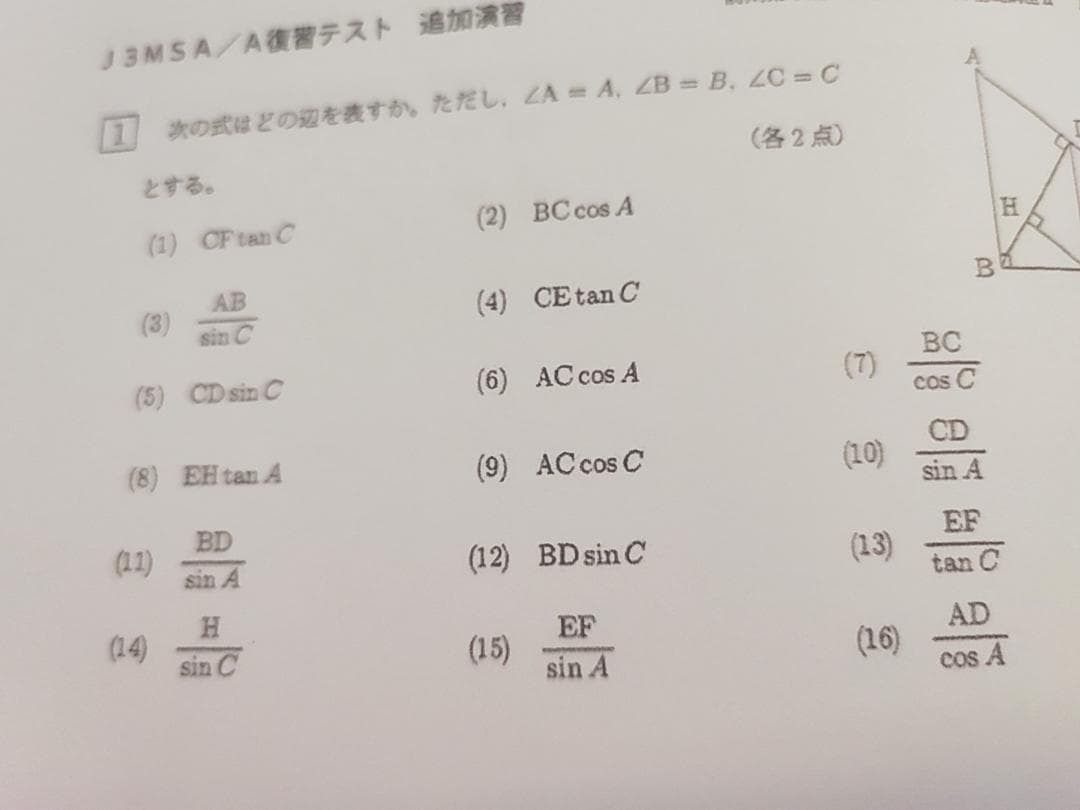 鉄緑会の最新版中3数学最上位クラス追加演習の問題と解説のフルセット　河合塾　駿台