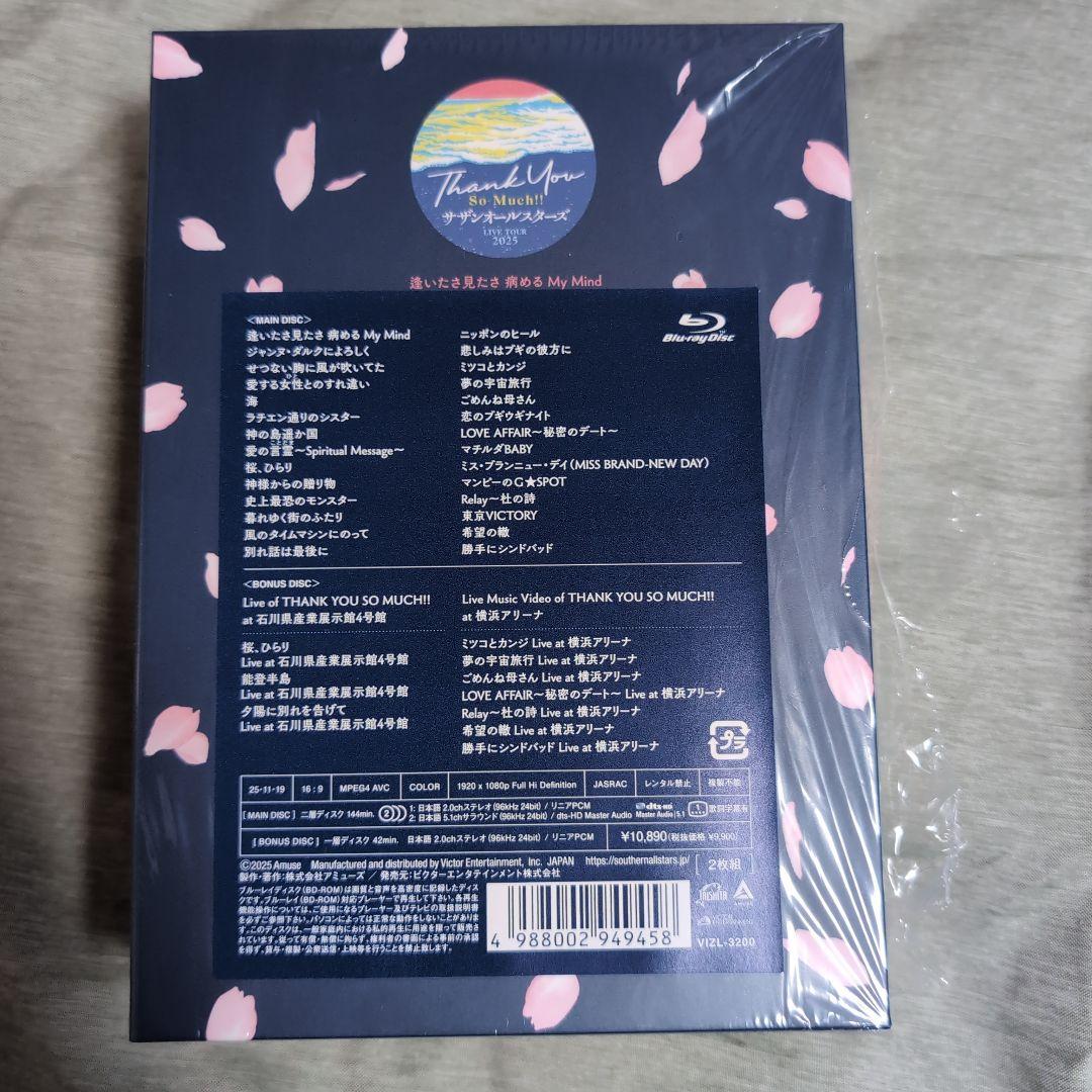 サザンオールスターズ/LIVE TOUR 2025「THANK YOU SO …