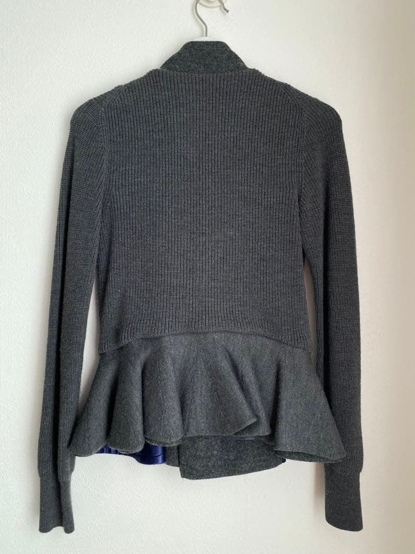 sacai luck ニットブルゾン