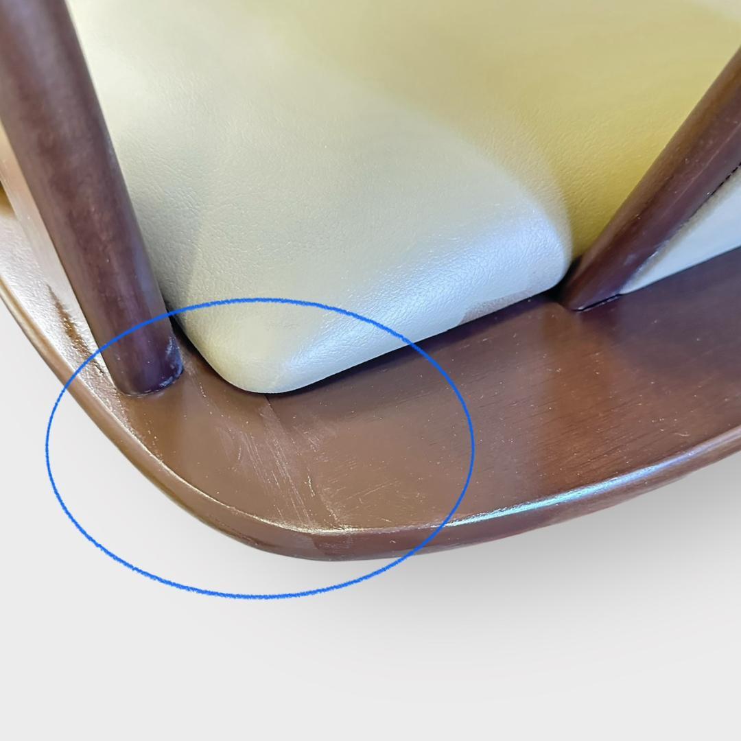 【新品・未使用】　 回転チェアー　ダイニング椅子　イス　２脚セット 肘あて付き