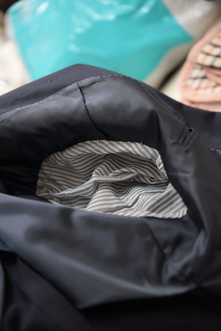 アバハウス　スーツ上下(ネイビーブルー)