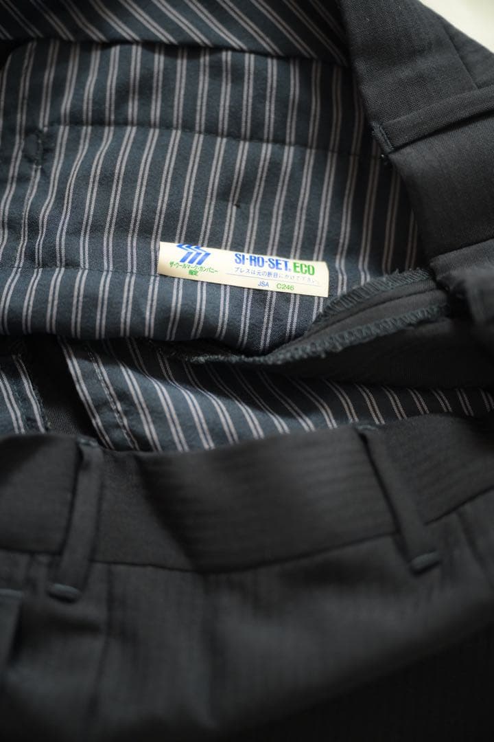 アバハウス　スーツ上下(ネイビーブルー)