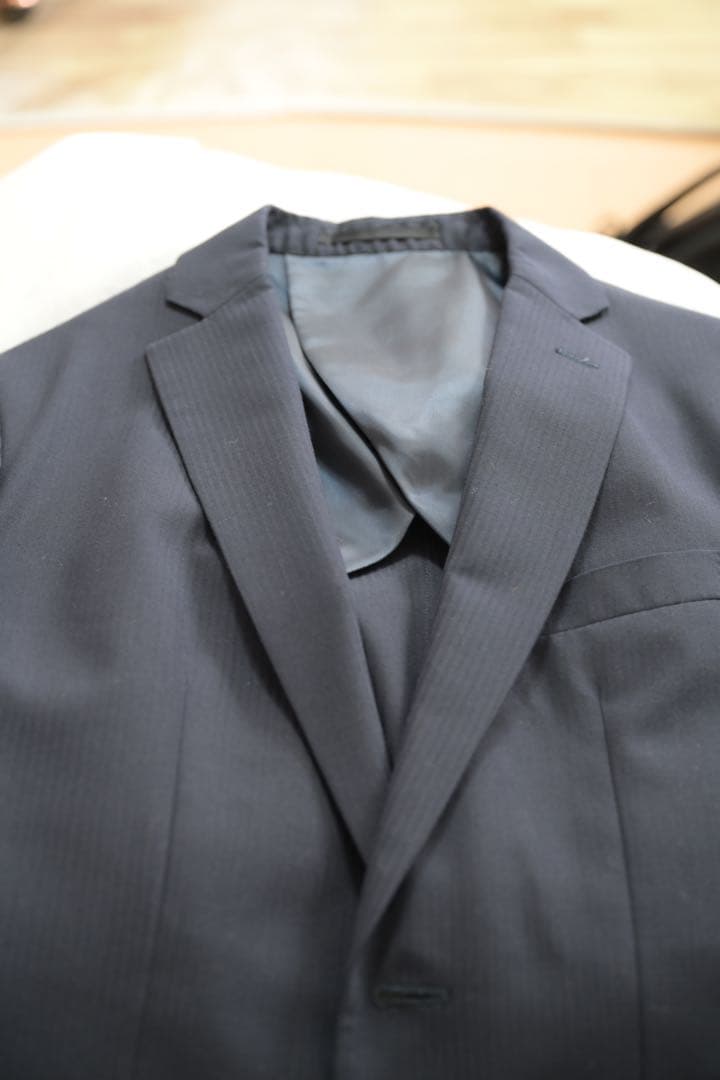 アバハウス　スーツ上下(ネイビーブルー)