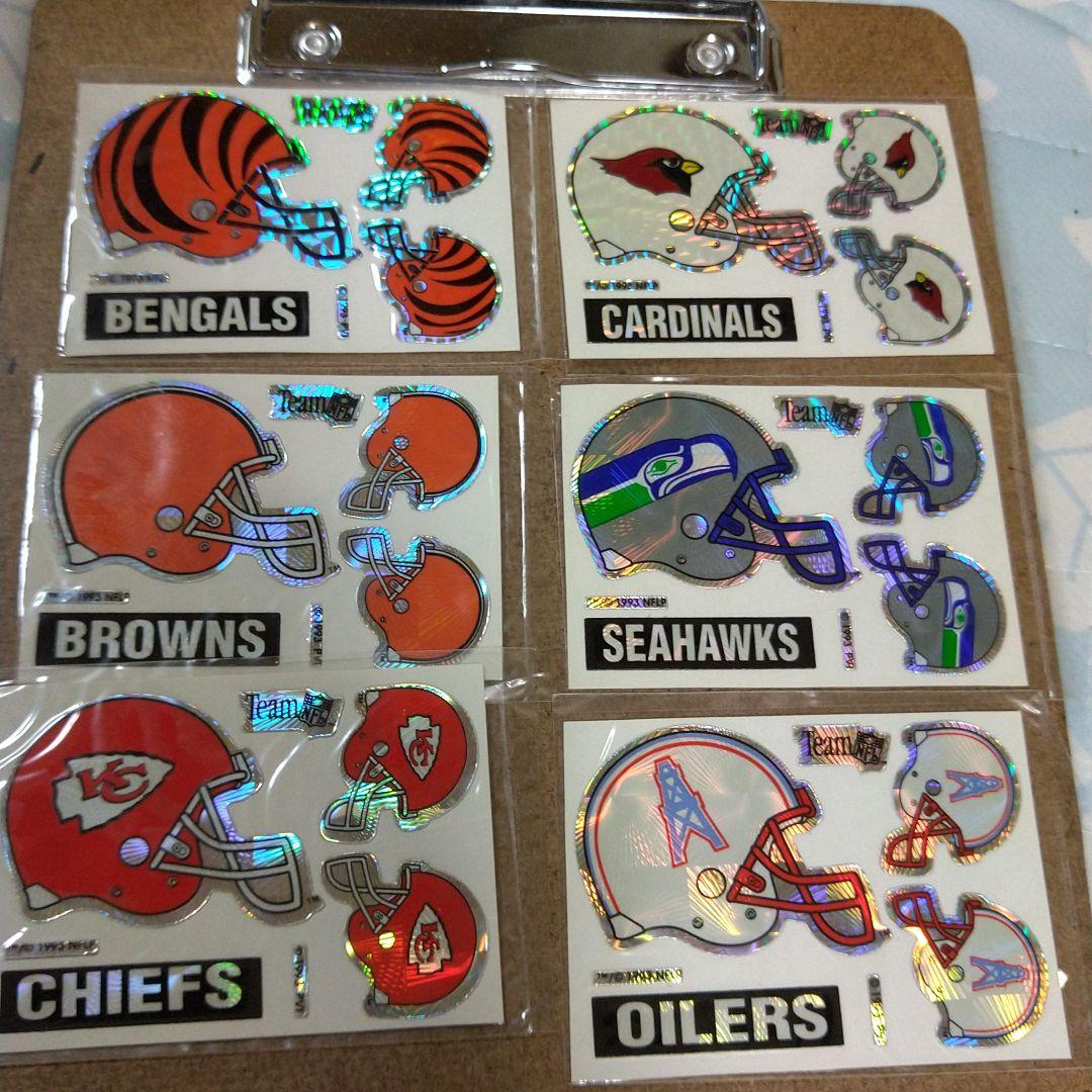 1993年☆NFL☆TEAM-NFL☆13チーム☆シール