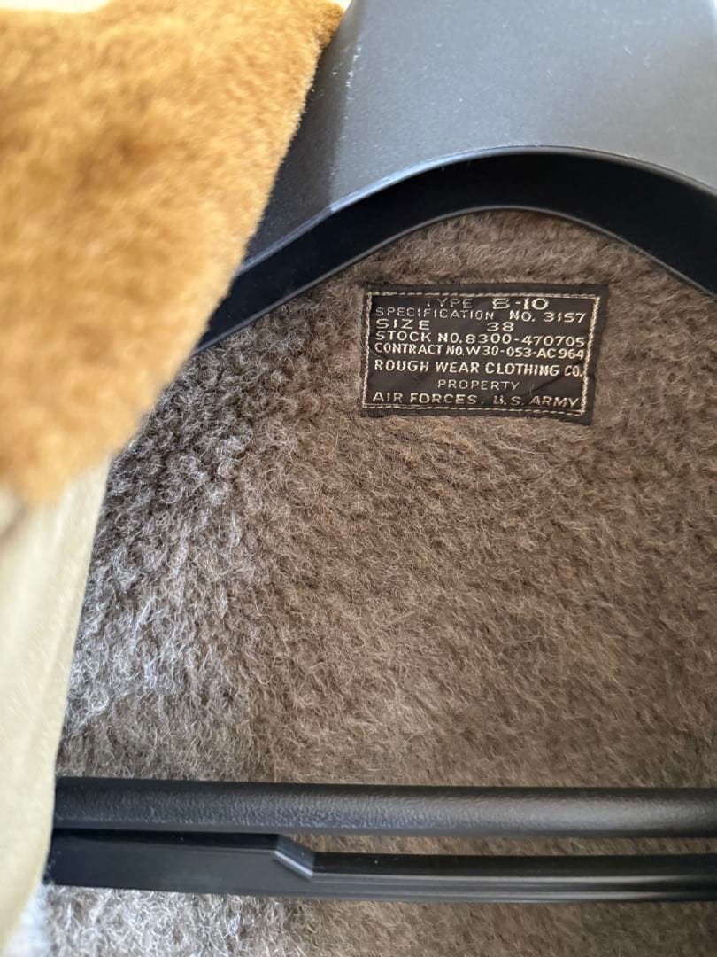 美品 バズリクソンズ BUZZ RICKSON'S B-10 フライトジャケット