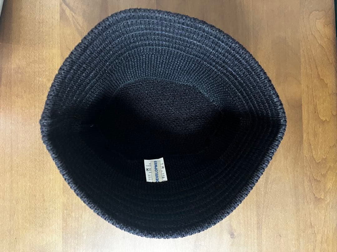 帽子 NOROLL WASHI BUCKET HAT DARKEST BROWN