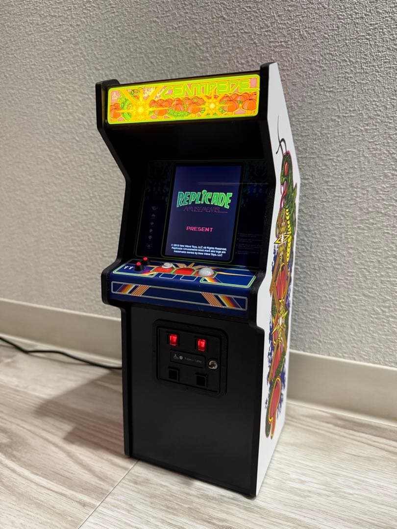 Atari CENTIPEDE 1/6スケールアーケードゲーム