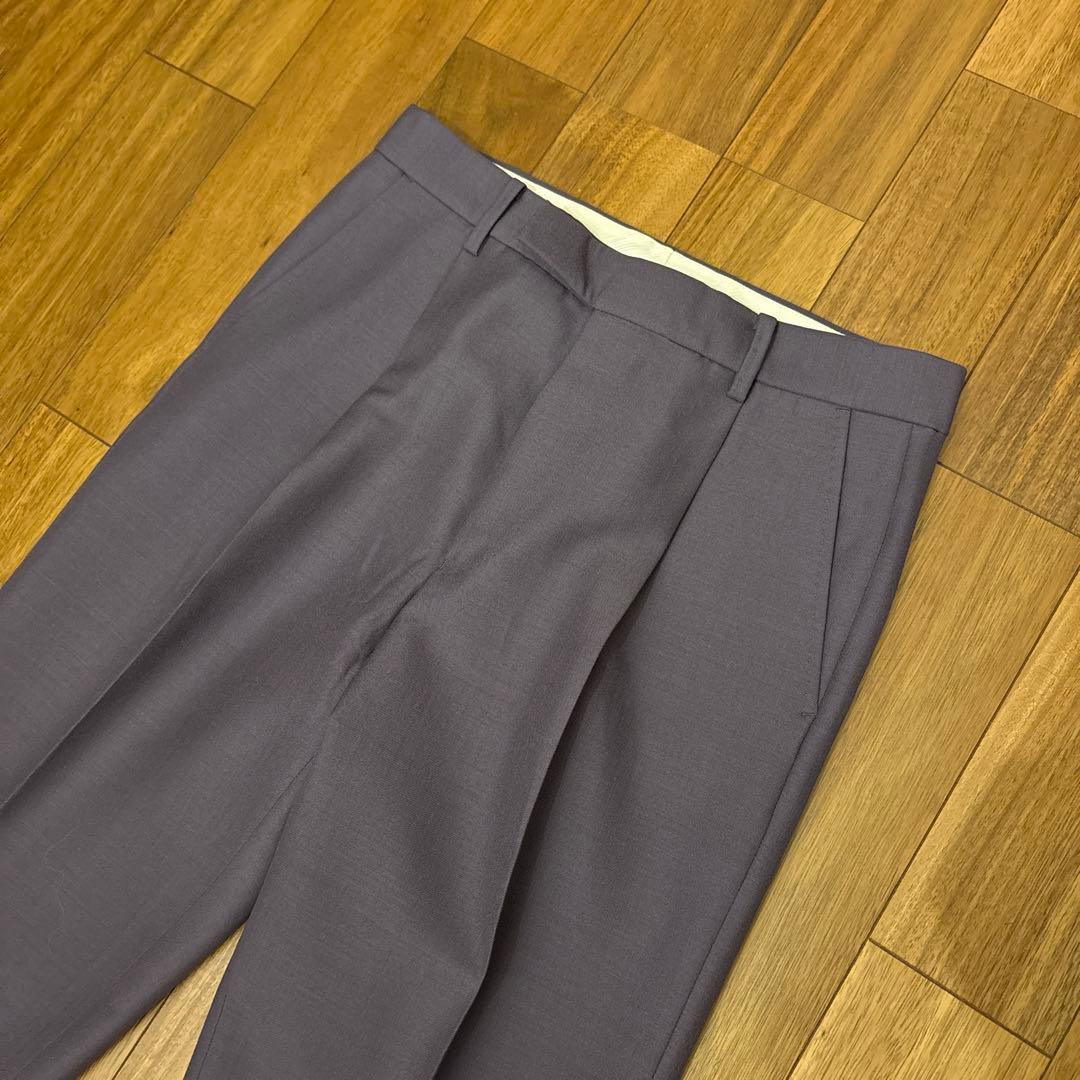 ワコマリア　パープル スラックス スリムフィット