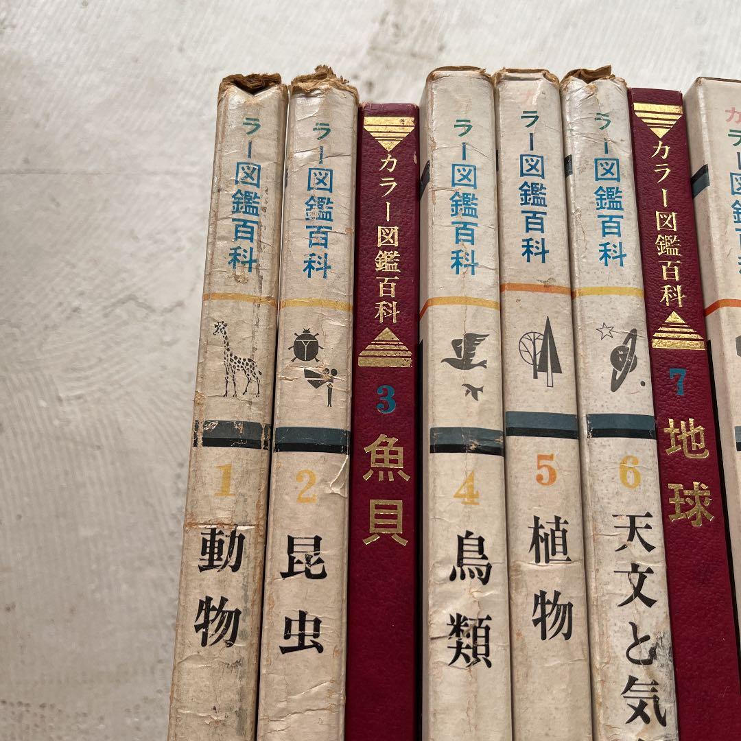 カラー図鑑百科 全24巻セット　世界文化社