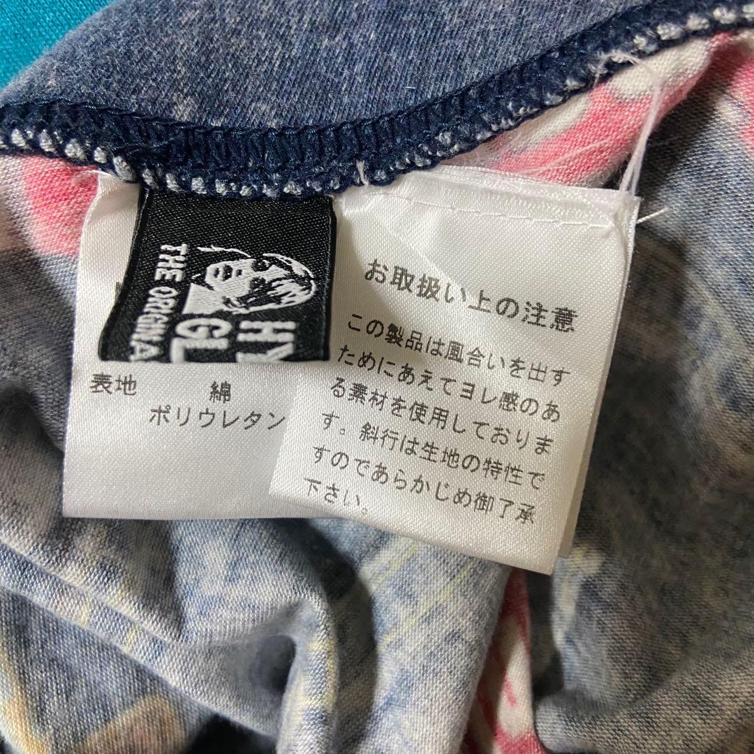 HYSTERIC GLAMOUR ワッペンデニム プリント レギンス