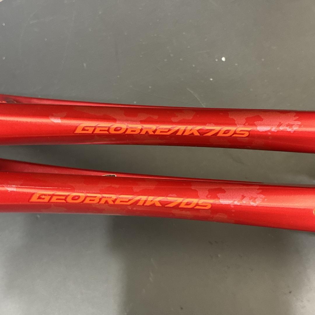 YONEX　GEOBREAK 70S　軟式テニスラケット２本セット　ガット無