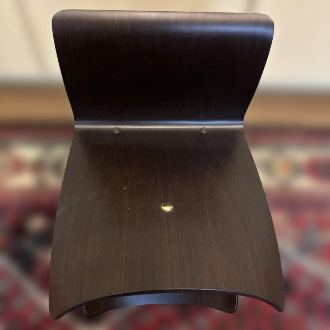 A*e様 天童木工　バタフライスツール　ローズウッド　専用サイズラグ付き