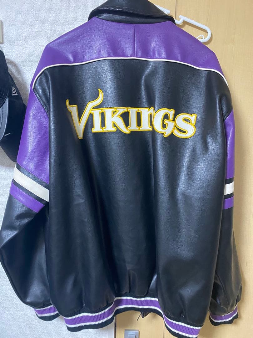 NFL Minnesota Vikings レザージャケット XXL値下げ可