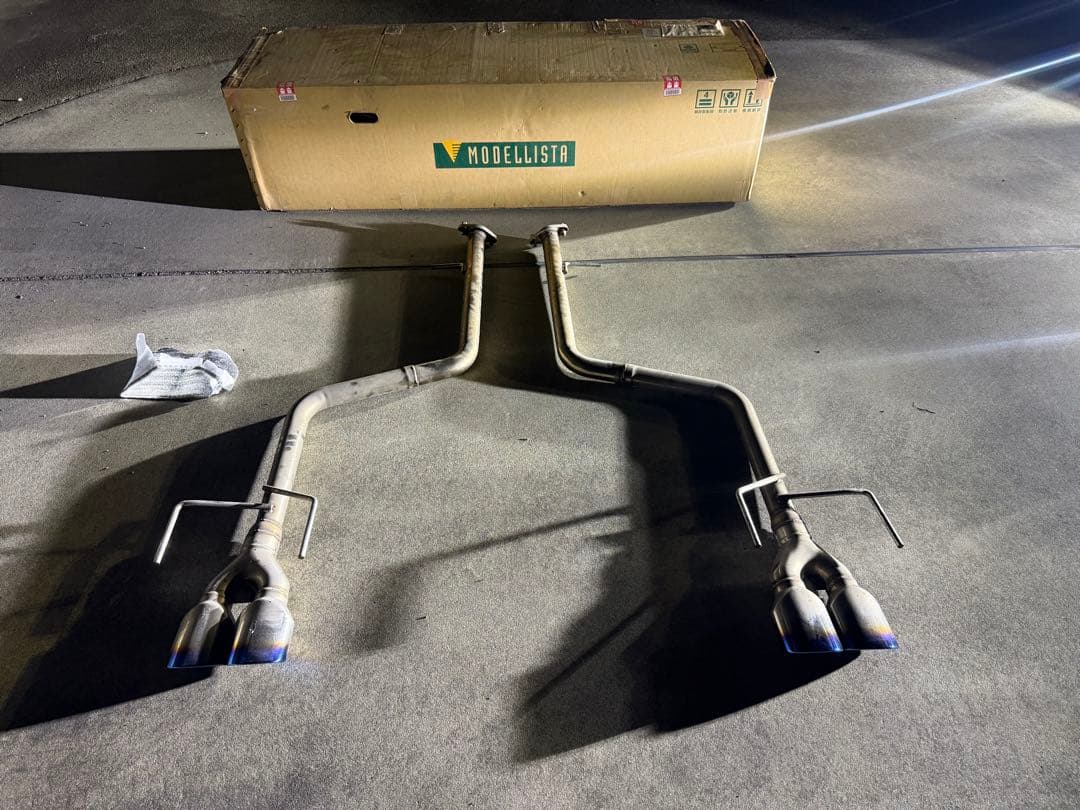 220系クラウン　モデリスタ　スポーツマフラー