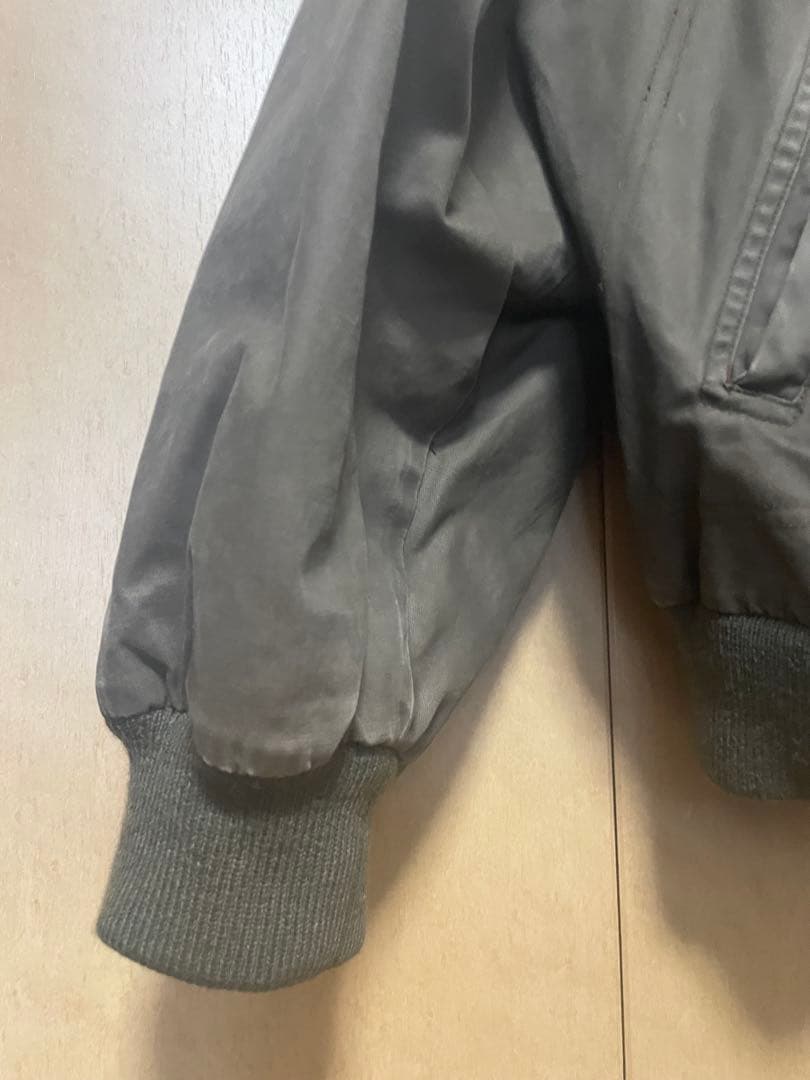 A532 エディーバウアー　ワークジャケット　裏地キルティング　中綿　無地