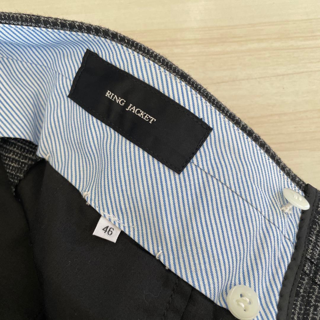 ［美品］RING JACKET サイドアジャスター スラックス 46 秋冬