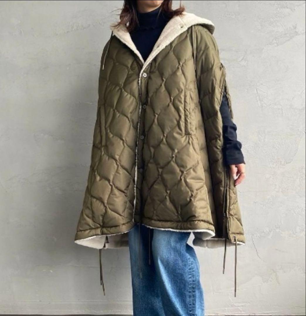 TAION（タイオン） ミリタリー ダウンケープ TAION-CPML-1 新品