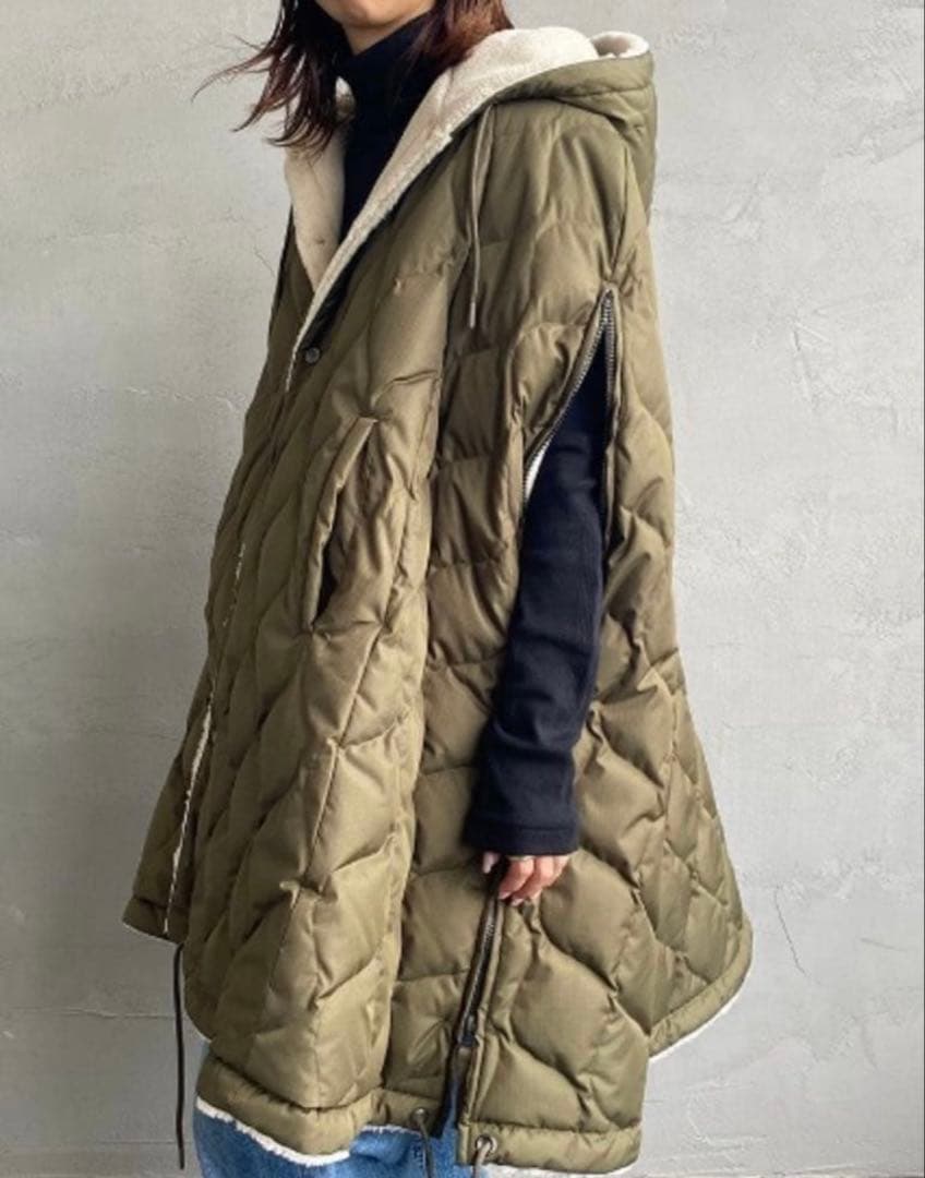 TAION（タイオン） ミリタリー ダウンケープ TAION-CPML-1 新品