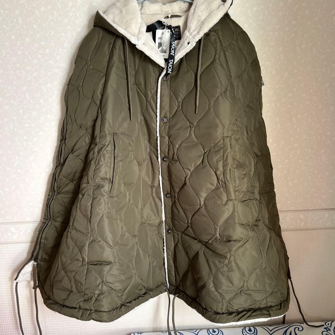 TAION（タイオン） ミリタリー ダウンケープ TAION-CPML-1 新品