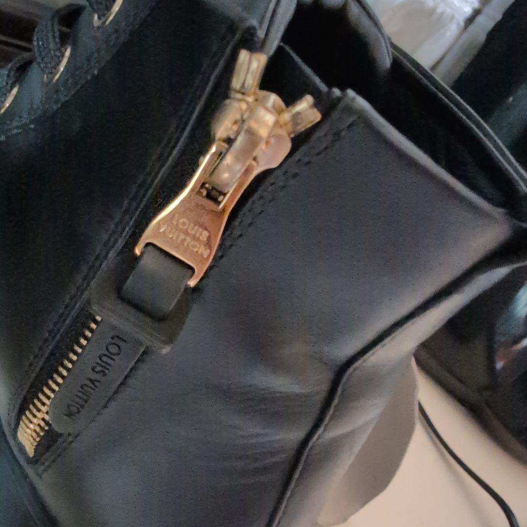 最終値下ルイヴィトンサークルロゴ本革サイドジップ　ハイカットスニーカー23〜24