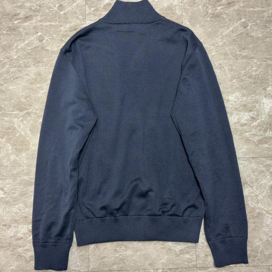 防風 ZegnaSport ドライバーズニット ジップアップニット TEFLON