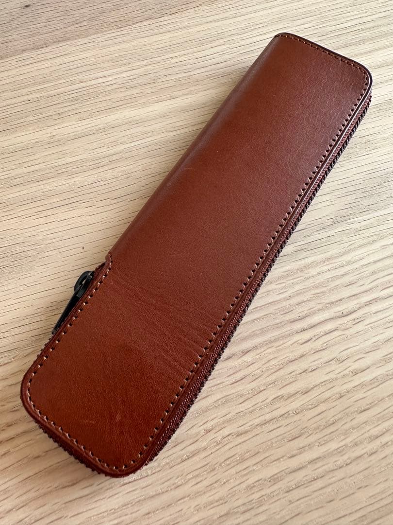 SYRINX レザー商品4点セット（財布、ペンケース、名刺入れ、キーケース）