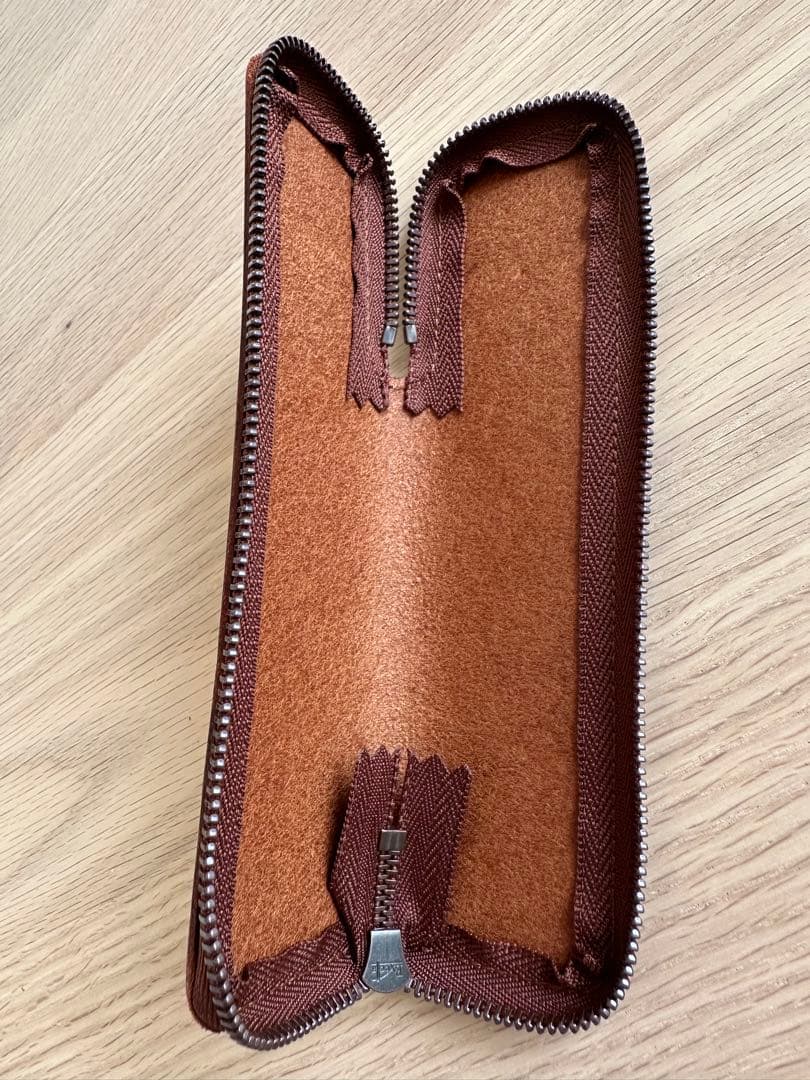 SYRINX レザー商品4点セット（財布、ペンケース、名刺入れ、キーケース）