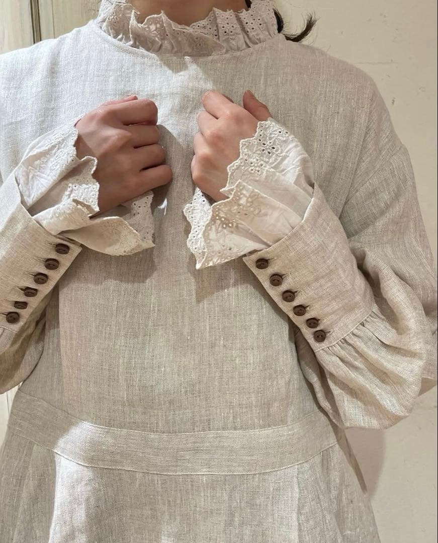 サマンサモスモス　立川限定　ウエストリボンワンピース