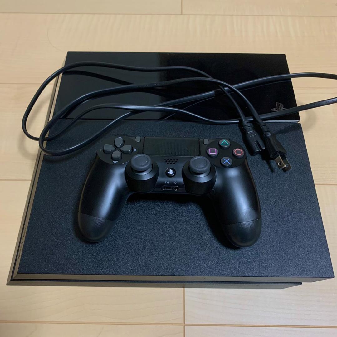 大容量【動作確認済】PS4 本体　おまけでソフト付き
