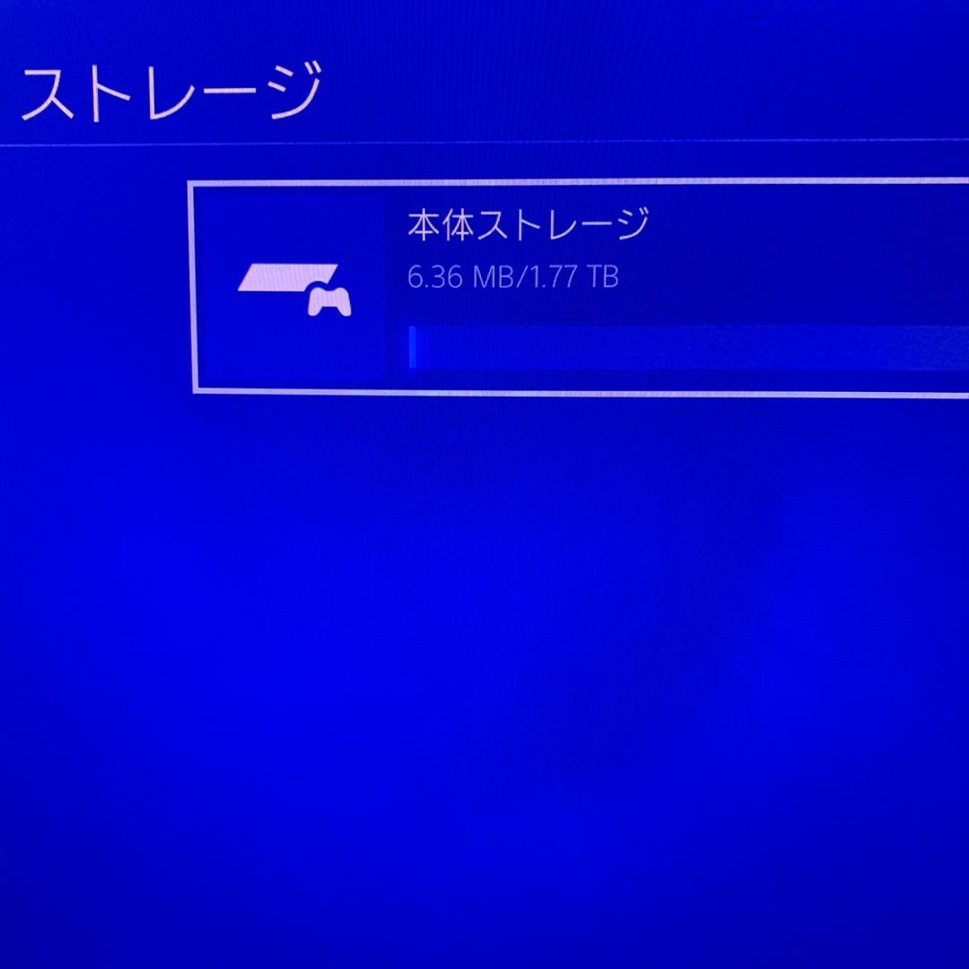 大容量【動作確認済】PS4 本体　おまけでソフト付き