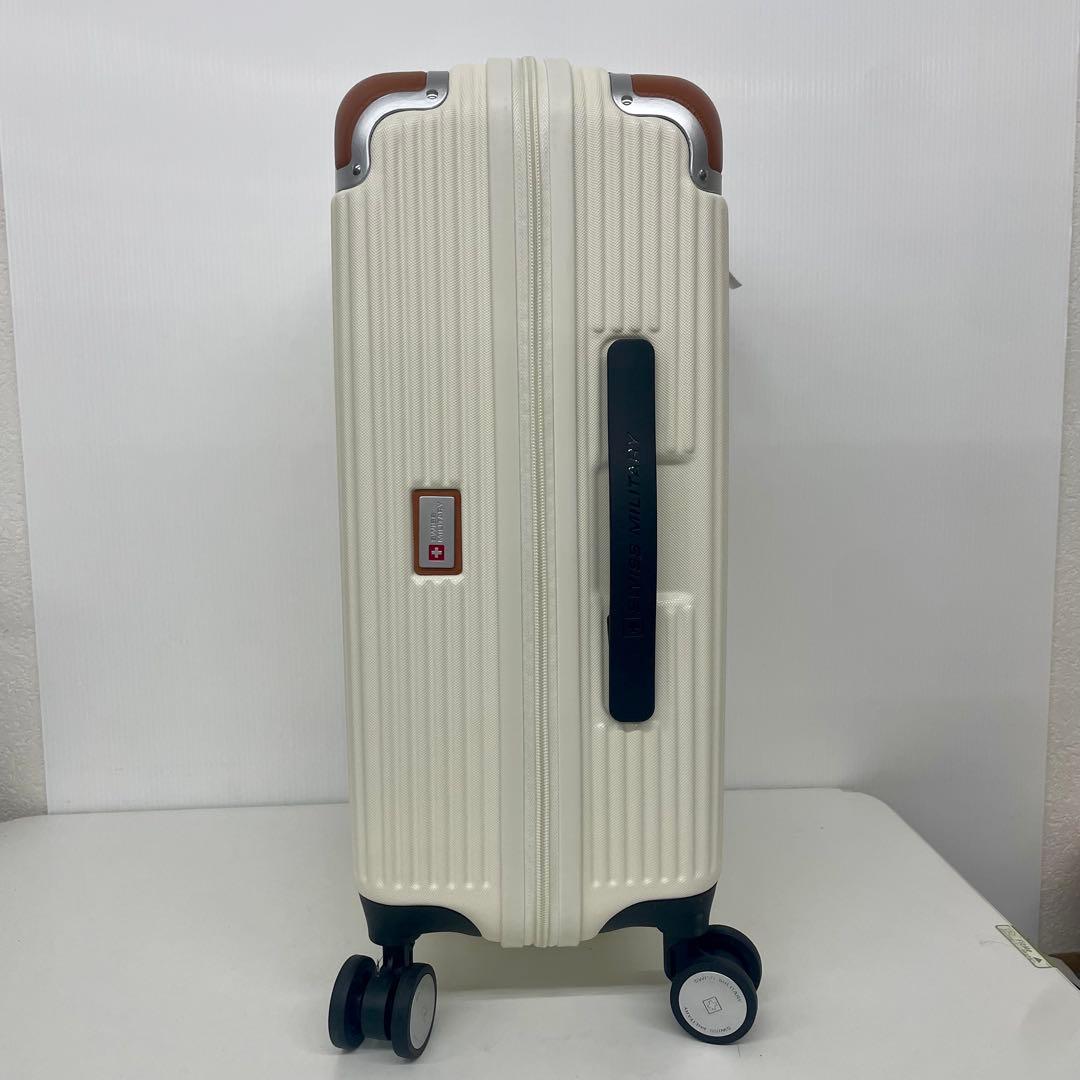 スイスミリタリー スーツケース 38.5L 機内持ち込みサイズ バニラホワイト