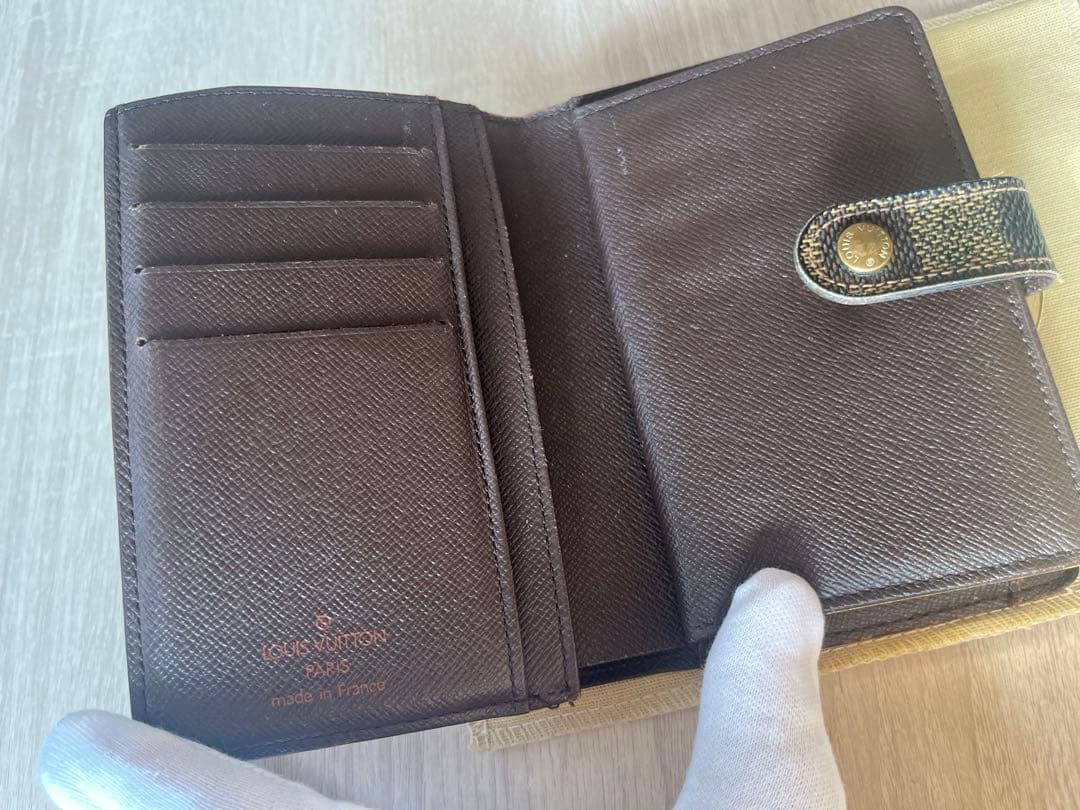 LOUIS VUITTON ダミエ 二つ折り財布