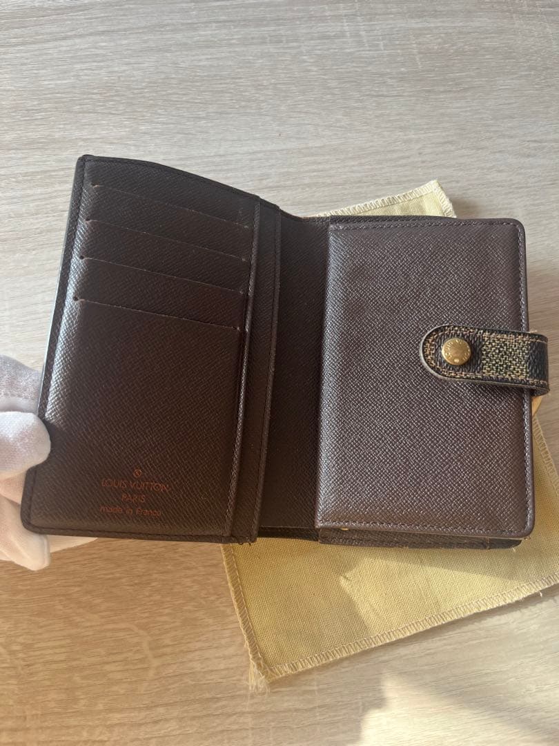 LOUIS VUITTON ダミエ 二つ折り財布