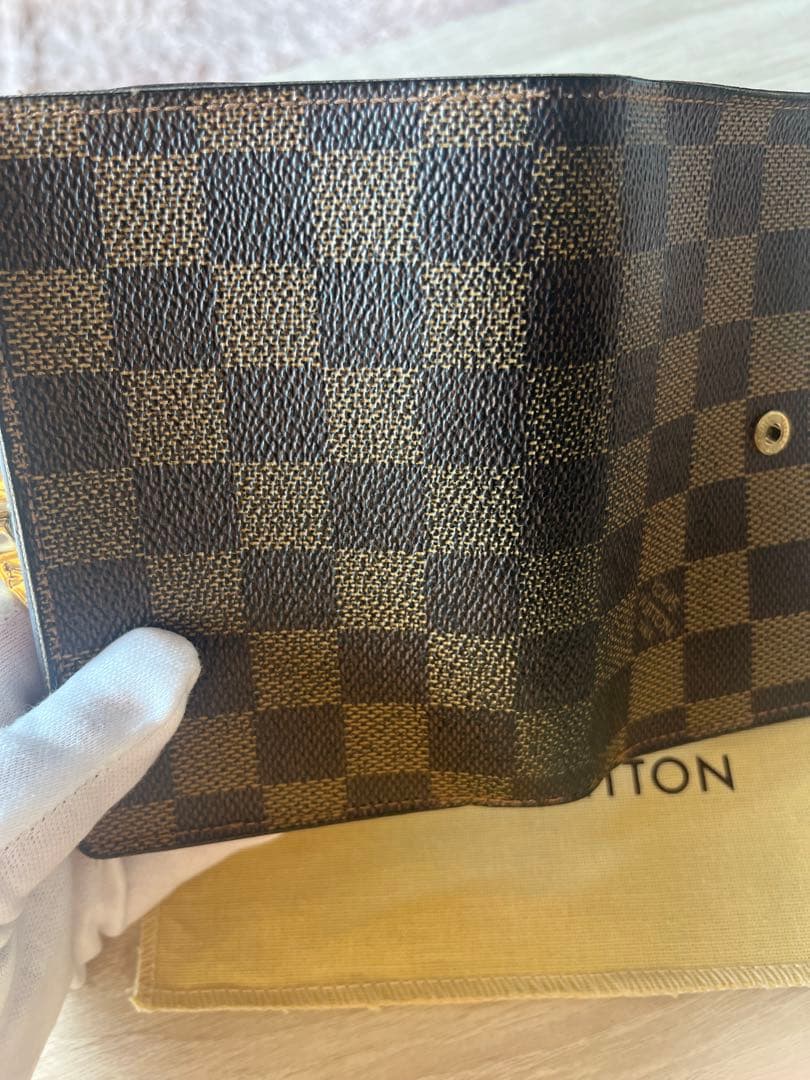 LOUIS VUITTON ダミエ 二つ折り財布