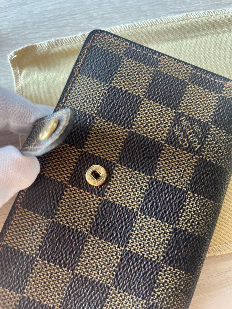 LOUIS VUITTON ダミエ 二つ折り財布
