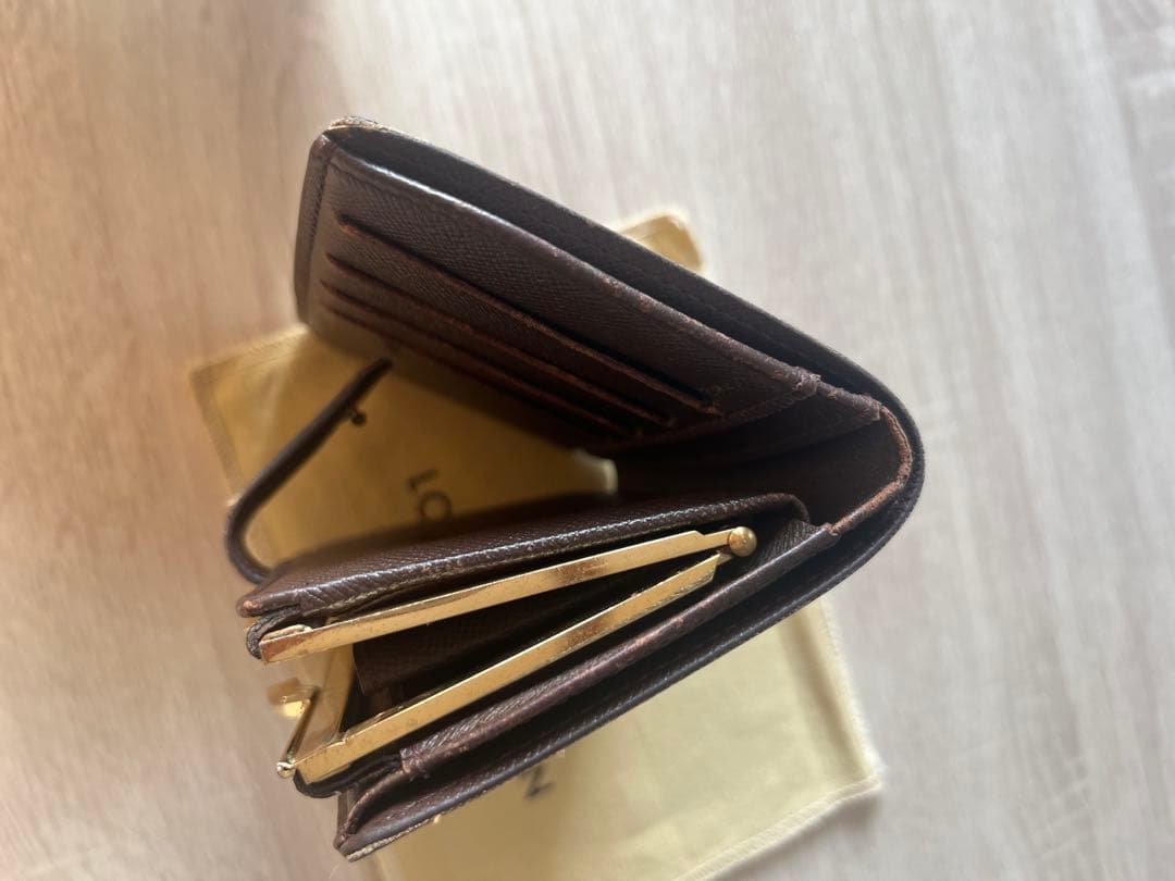 LOUIS VUITTON ダミエ 二つ折り財布