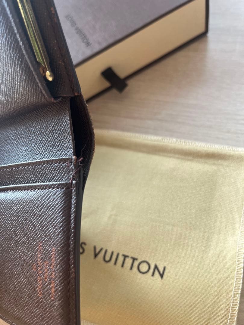 LOUIS VUITTON ダミエ 二つ折り財布