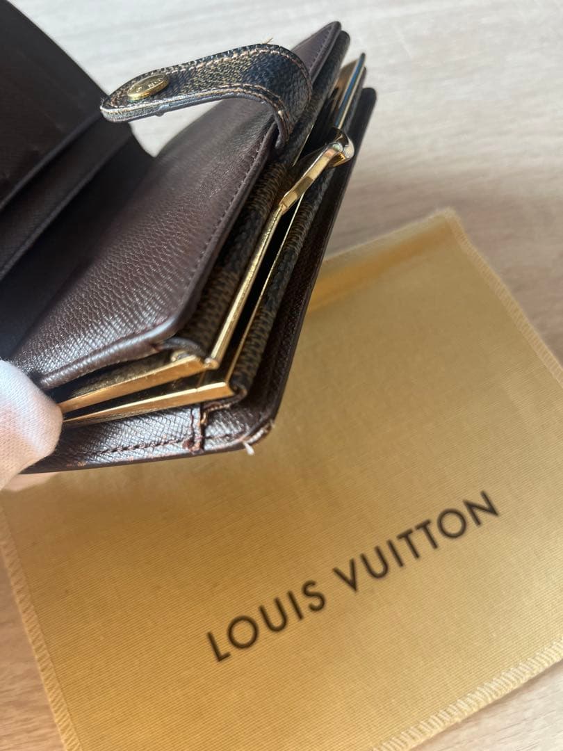 LOUIS VUITTON ダミエ 二つ折り財布
