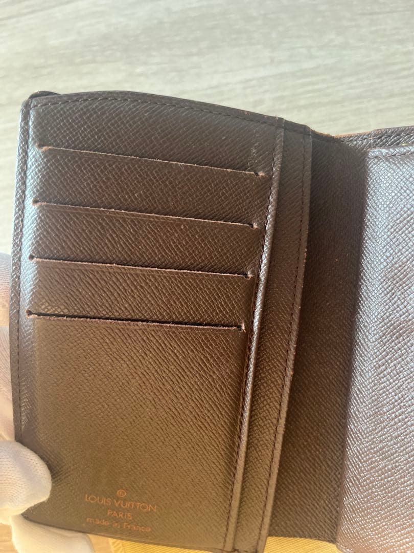 LOUIS VUITTON ダミエ 二つ折り財布