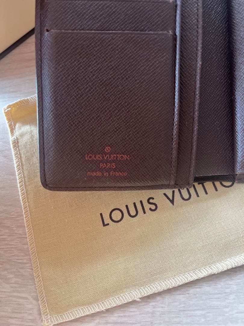 LOUIS VUITTON ダミエ 二つ折り財布