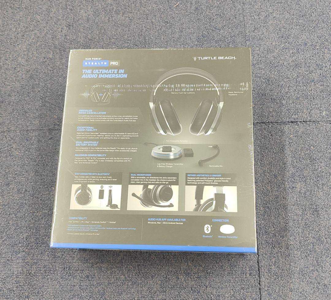 新品　Turtle Beach Stealth Pro ワイヤレスヘッドセット