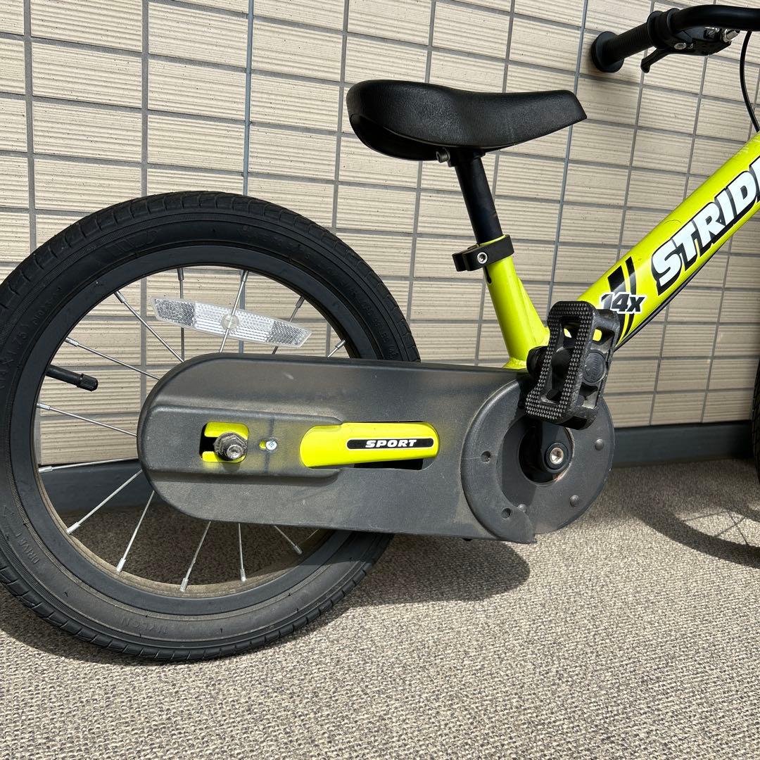 STRIDER 14x spost ライムイエロー　ストライダー