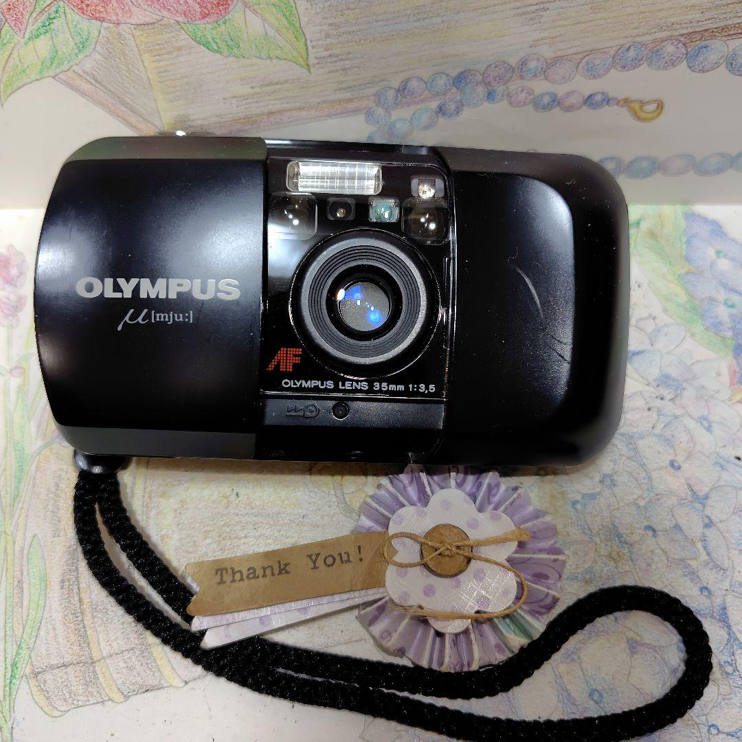☆☆極上美品❕希少　完動品☆☆初代OLYMPUS μ[mju:]