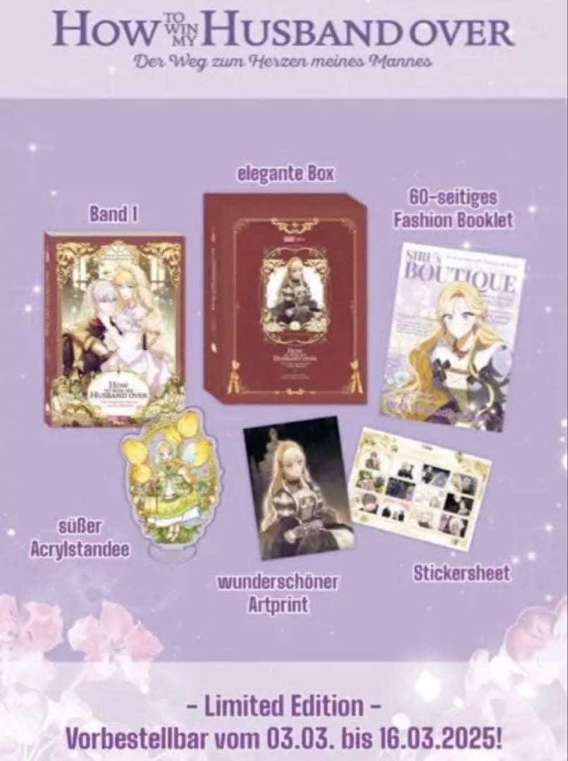 夫を味方にする方法　1巻　ドイツ語版　特装版　豪華版