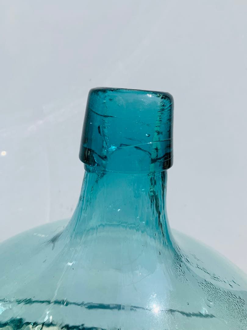 昭和レトロ　デミジョンボトル　ガラス瓶２点　アンティーク　古道具