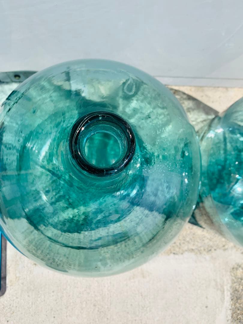 昭和レトロ　デミジョンボトル　ガラス瓶２点　アンティーク　古道具