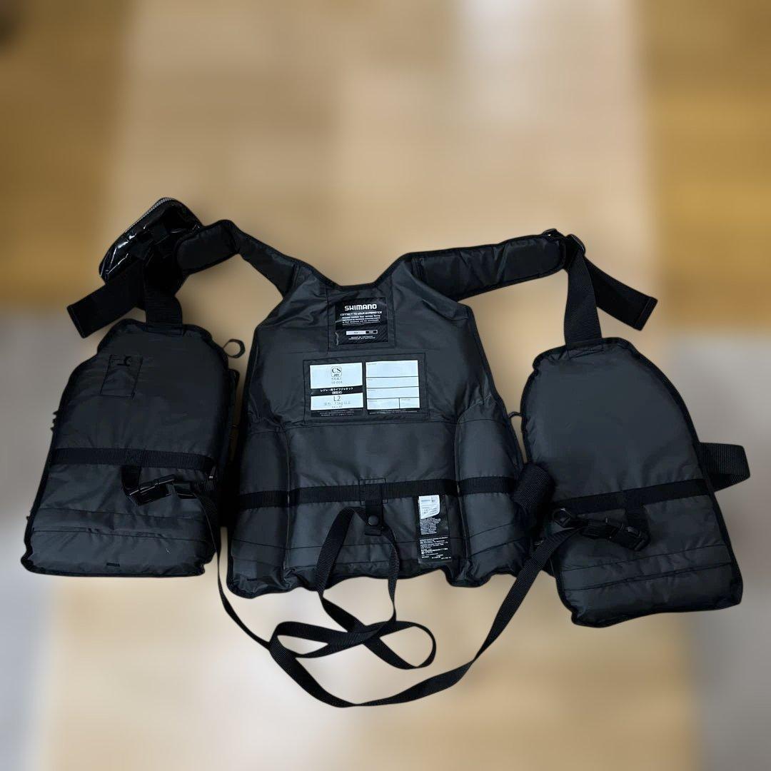 SHIMANO XEFO 迷彩ライフジャケット ゲームベスト L2