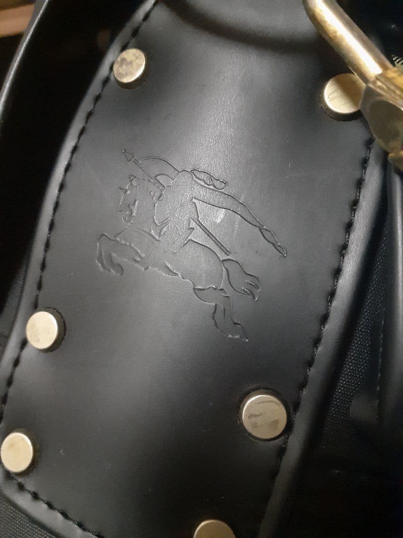 桜希少 バーバリー BURBERRY キャディバッグ ゴルフ